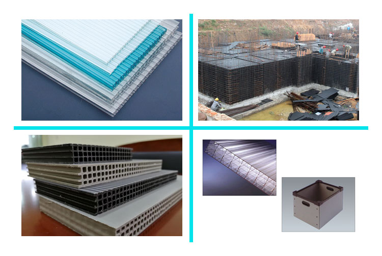 PP Hollow Sheet Extrusion Line PP Hollow Sheet Extrusion Line