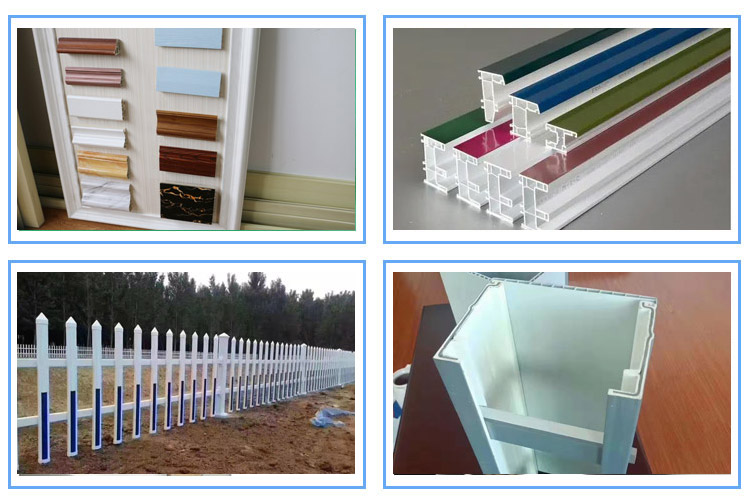 pvc profile extrusion line pvc profile extrusion line