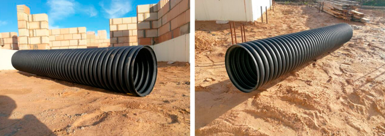 Product Applications of Horizontal Double Wall Corrugated Pipe Extrusion Line Product Applications of Horizontal Double Wall Corrugated Pipe Extrusion Line