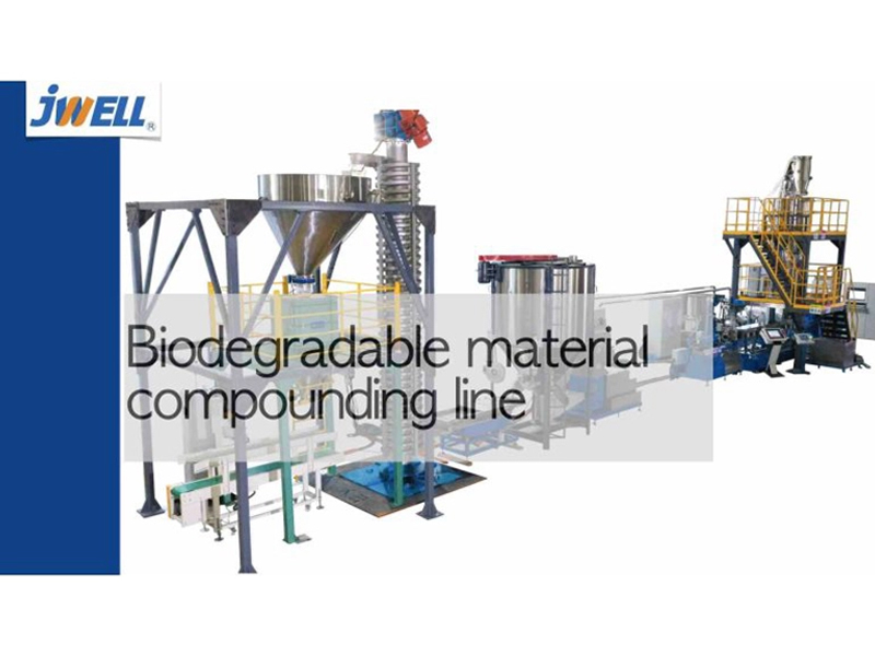 2020 Portugal 1000kg/h Biodegradebale Plastic Compounding Machine 2020 Portugal 1000kg/h Biodegradebale Plastic Compounding Machine