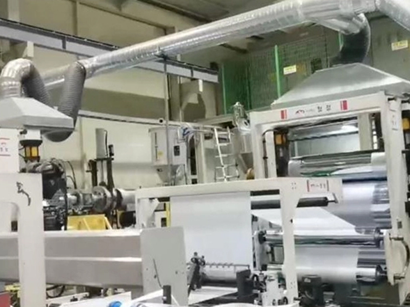 2022 Korea 800 kg/h PP Sheet Extrusion Project 2022 Korea 800 kg/h PP Sheet Extrusion Project