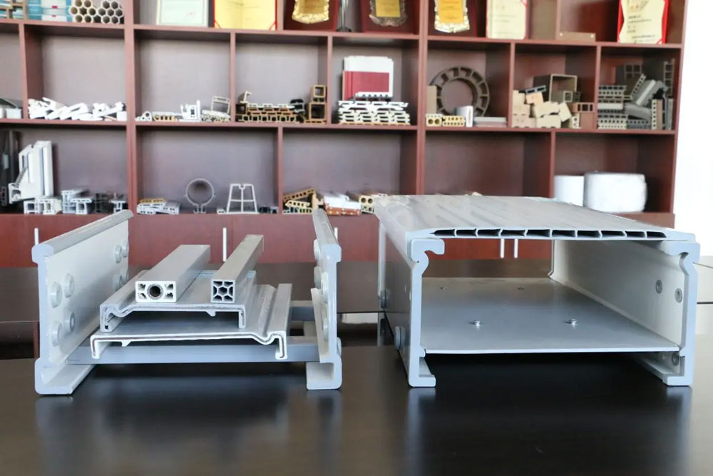 Product Application of PVC PP HDPE Plastic Reinforce with Steel and Wood Plastic Extrusion Line Product Application of PVC PP HDPE Plastic Reinforce with Steel and Wood Plastic Extrusion Line