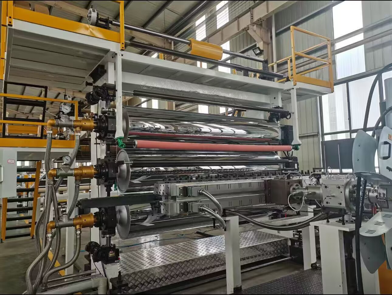 2021 China 1200 kg/h ABS Sheet Extrusion Project 2021 China 1200 kg/h ABS Sheet Extrusion Project